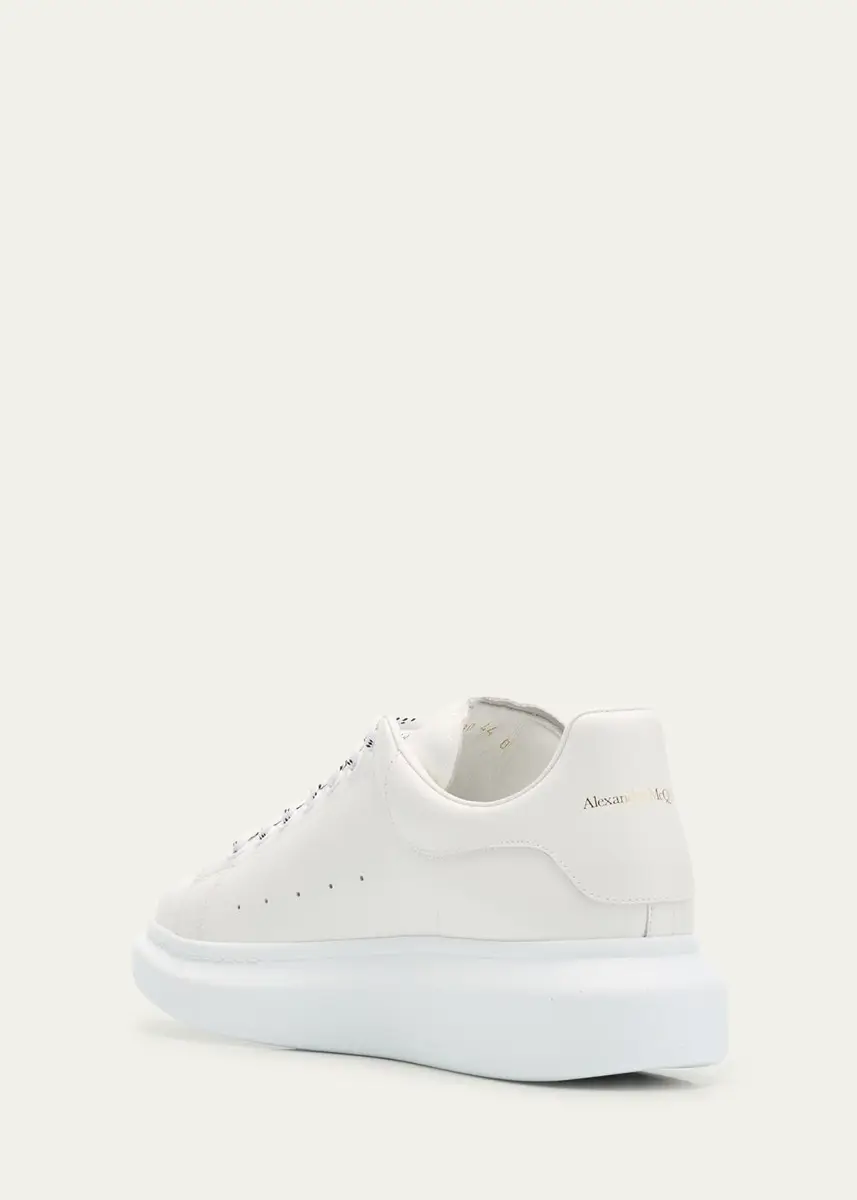 Alexander McQueen Men's Leather Oversized Sneakers | Thumbnail 8 Alexander McQueen Men's Leather Oversized Sneakers | Thumbnail 8