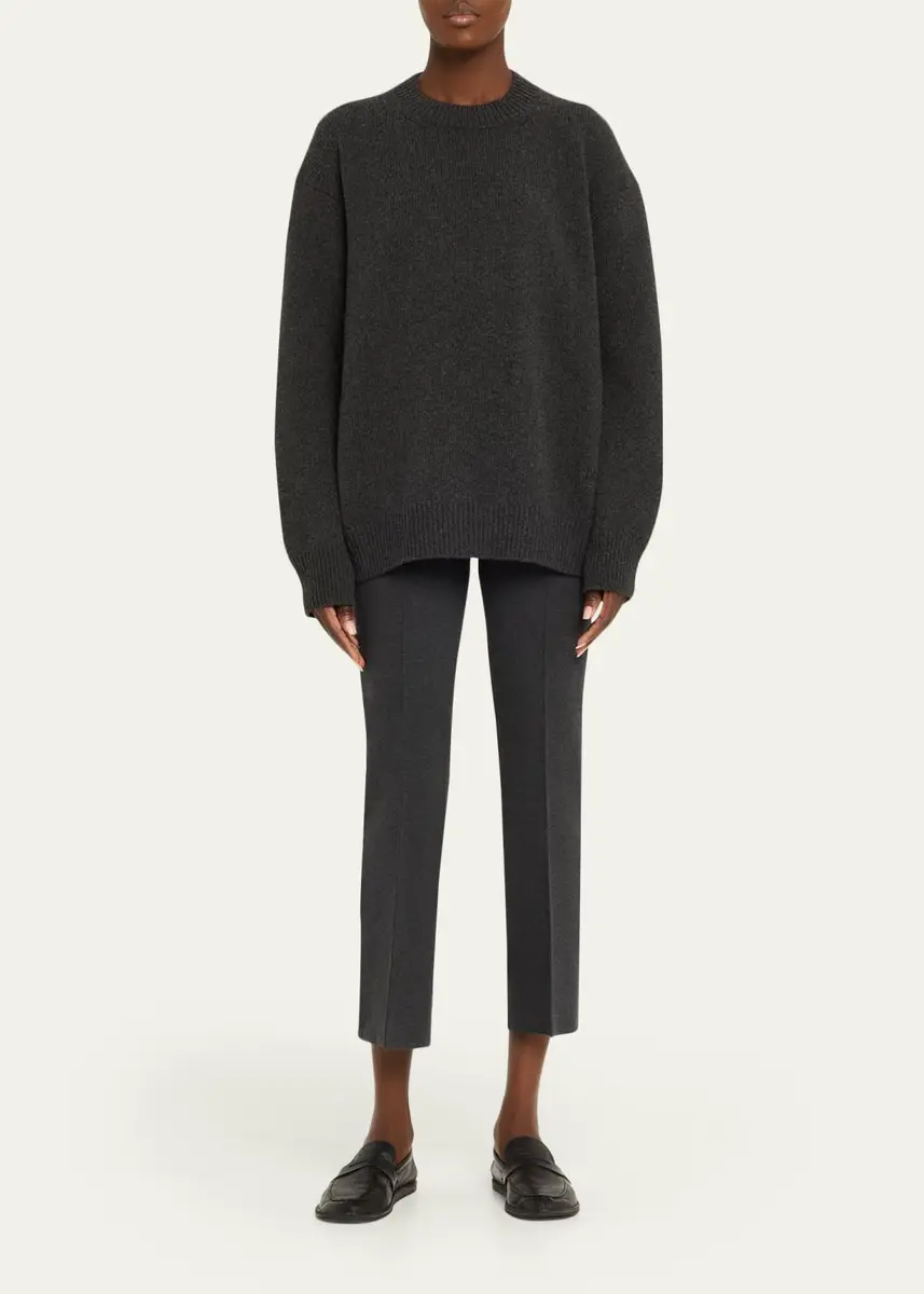 HIGH SPORT Kick Cotton-Knit Kickflare Ankle Pull-On Pants | Thumbnail 2 HIGH SPORT Kick Cotton-Knit Kickflare Ankle Pull-On Pants | Thumbnail 2