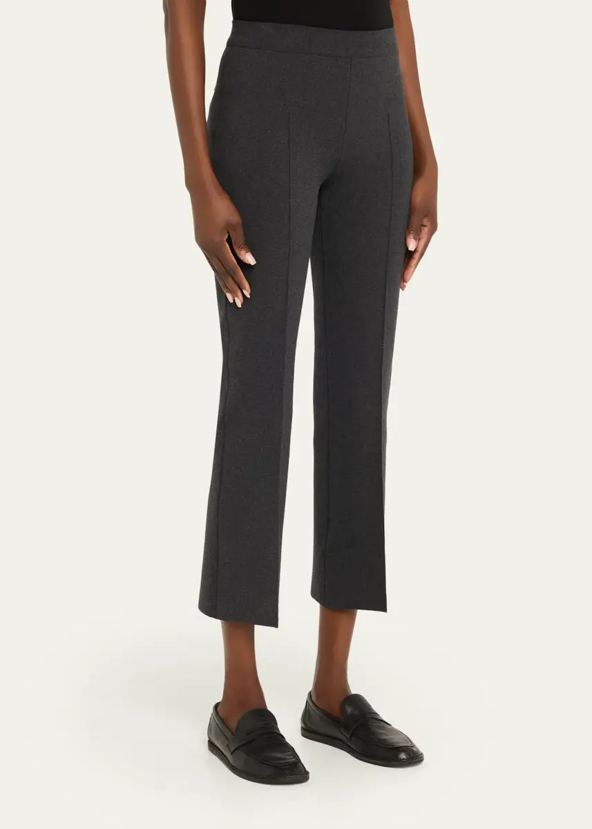 HIGH SPORT Kick Cotton-Knit Kickflare Ankle Pull-On Pants | Thumbnail 4 HIGH SPORT Kick Cotton-Knit Kickflare Ankle Pull-On Pants | Thumbnail 4