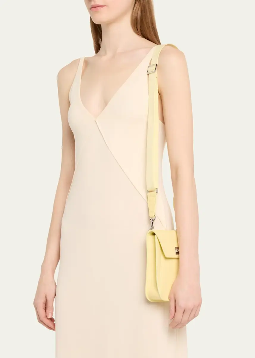 Akris Anouk Mini Leather Messenger Bag | Thumbnail 2 Akris Anouk Mini Leather Messenger Bag | Thumbnail 2