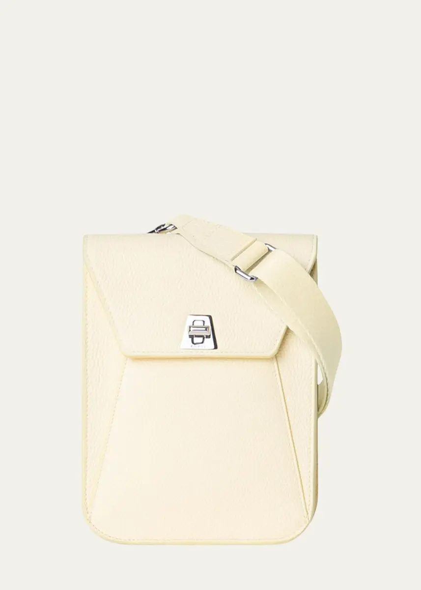 Akris Anouk Mini Leather Messenger Bag | Thumbnail 4 Akris Anouk Mini Leather Messenger Bag | Thumbnail 4
