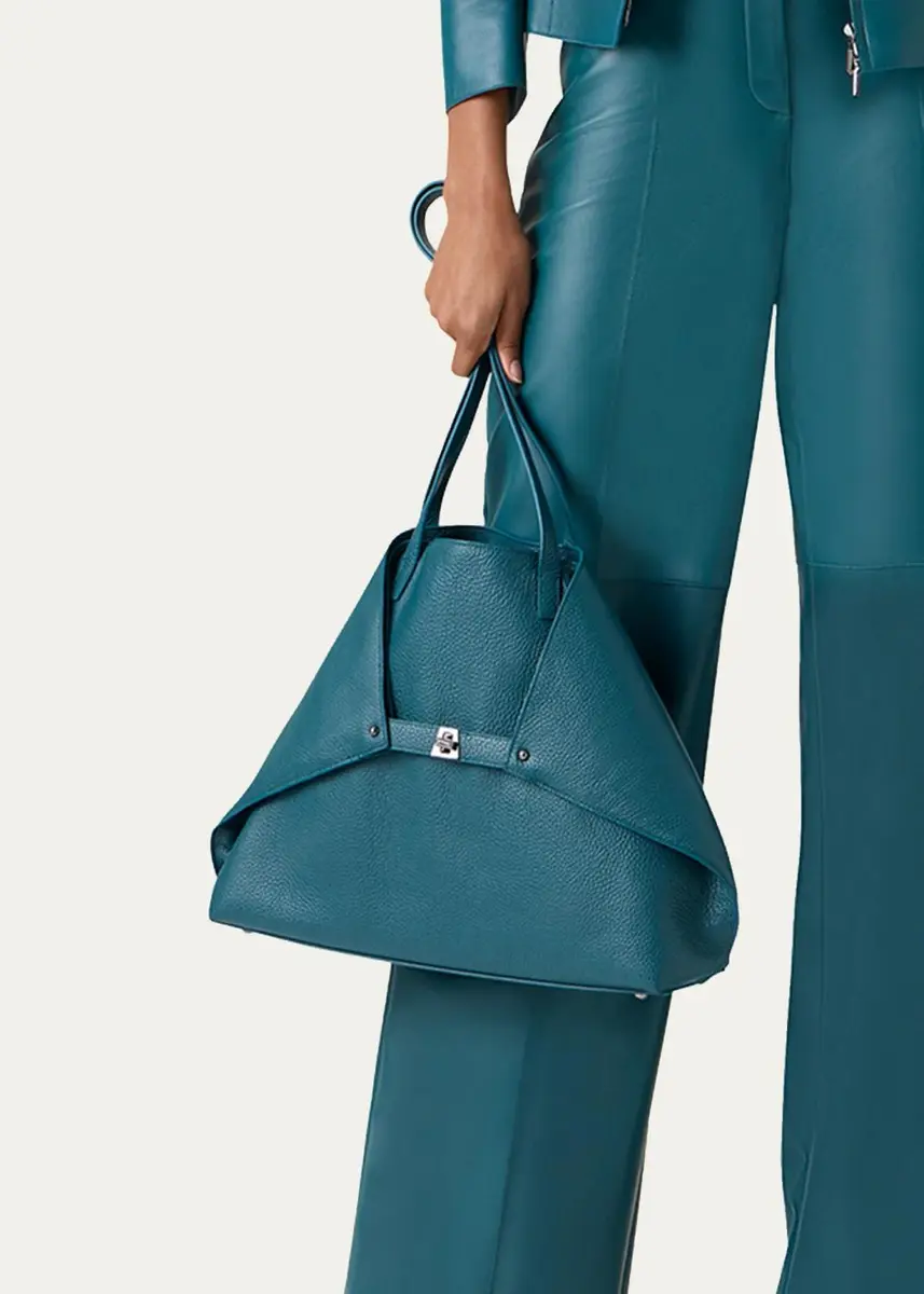 Akris Ai Medium Calf Leather Shoulder Bag | Thumbnail 13 Akris Ai Medium Calf Leather Shoulder Bag | Thumbnail 13