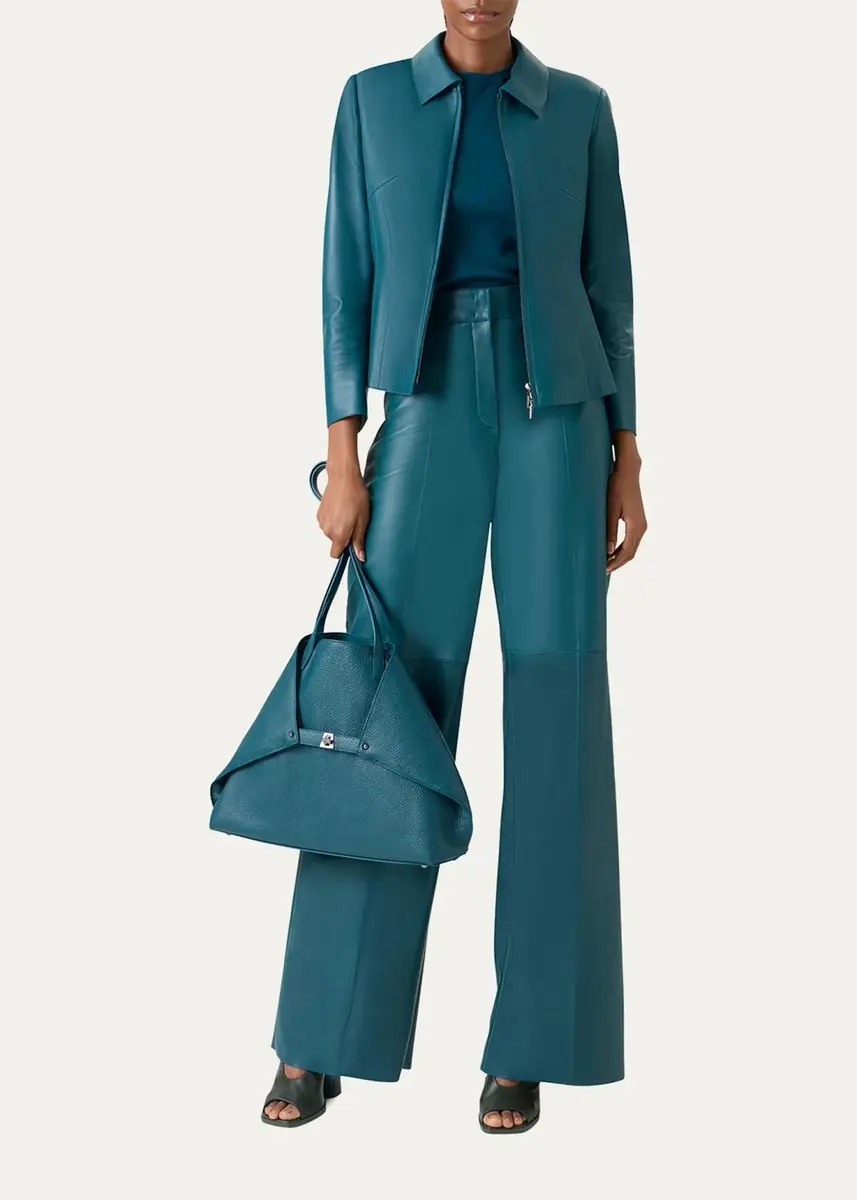 Akris Ai Medium Calf Leather Shoulder Bag | Thumbnail 16 Akris Ai Medium Calf Leather Shoulder Bag | Thumbnail 16
