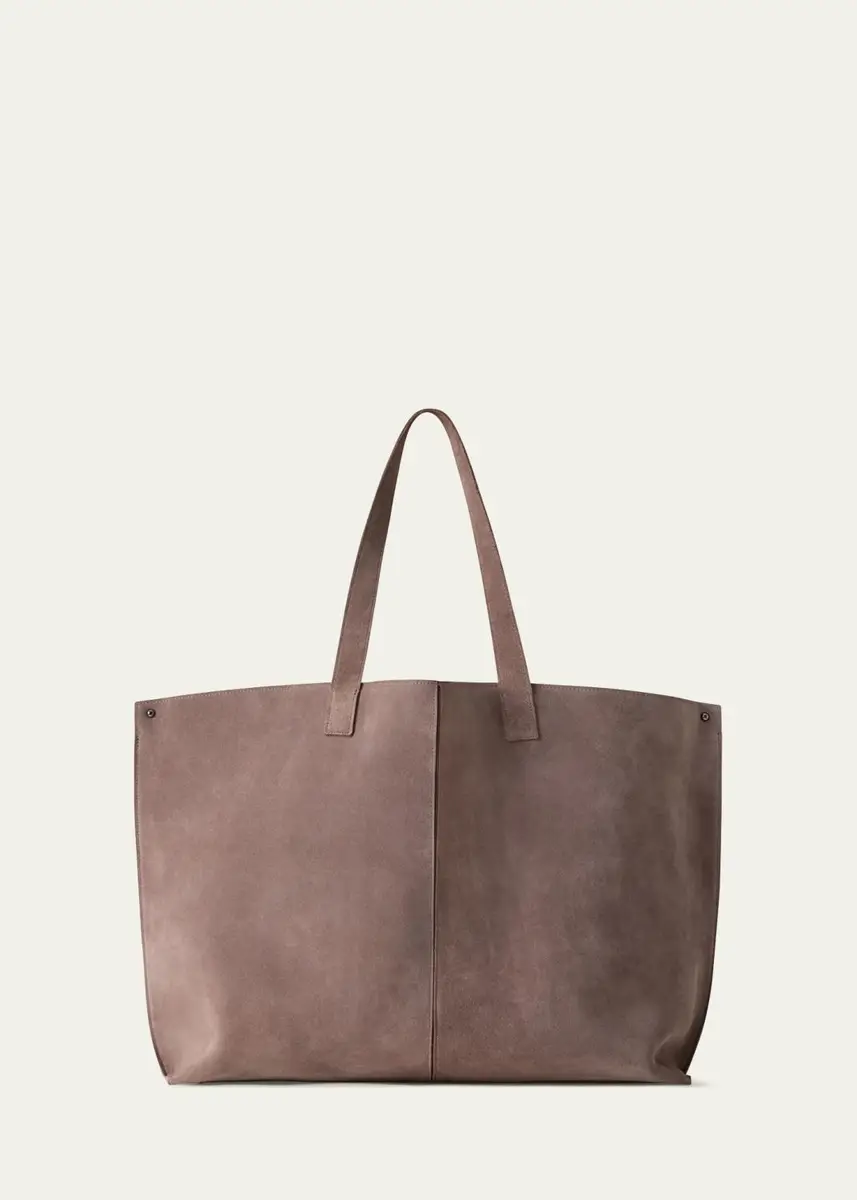 Akris Ai Large Slouchy Suede Tote Bag | Thumbnail 3 Akris Ai Large Slouchy Suede Tote Bag | Thumbnail 3