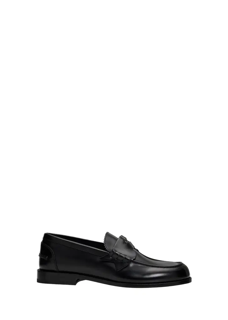 Christian Louboutin The Plato Leather Penny Loafers
