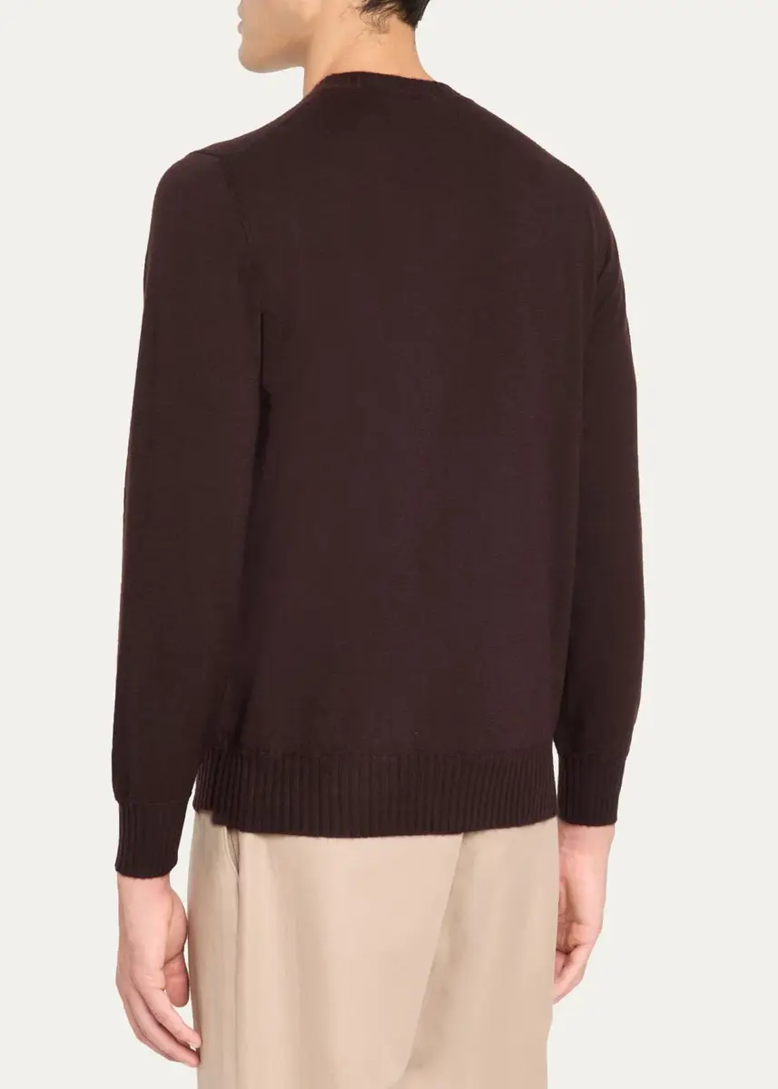 Fioroni Men's Cashmere Crewneck Sweater | Thumbnail 3