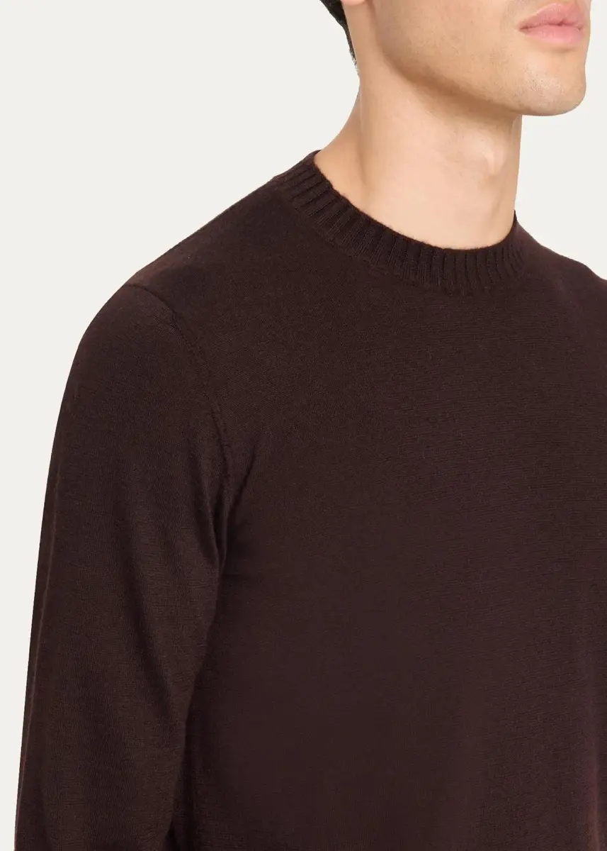 Fioroni Men's Cashmere Crewneck Sweater | Thumbnail 5