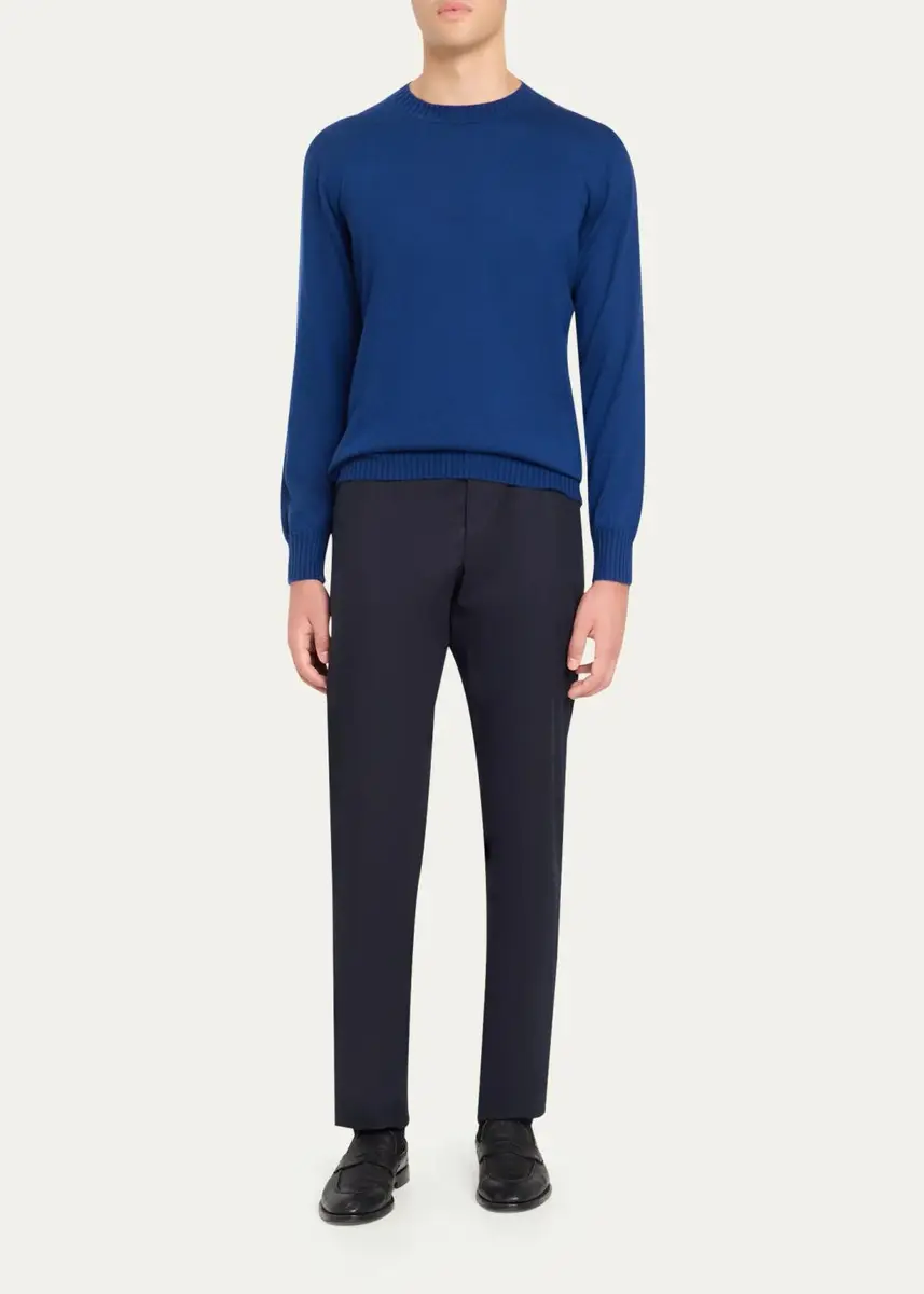 Fioroni Men's Cashmere Crewneck Sweater | Thumbnail 7