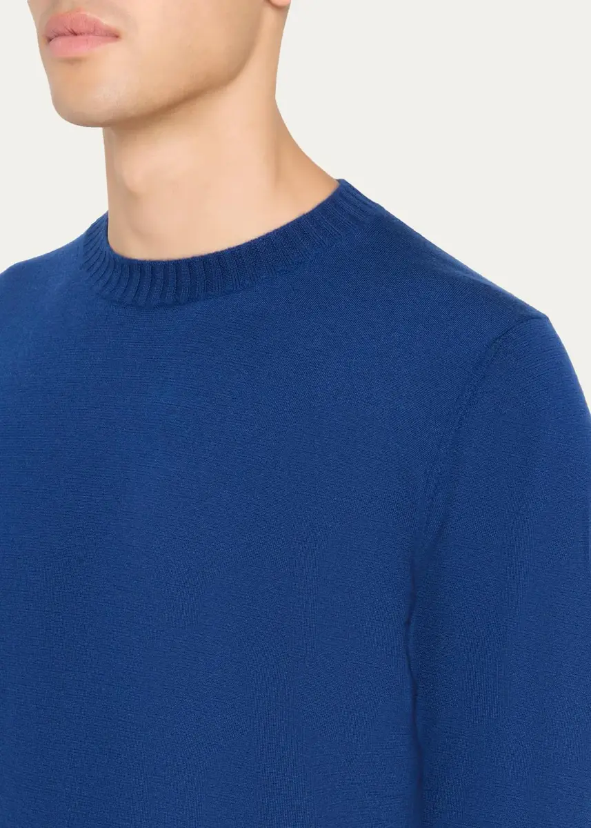 Fioroni Men's Cashmere Crewneck Sweater | Thumbnail 10