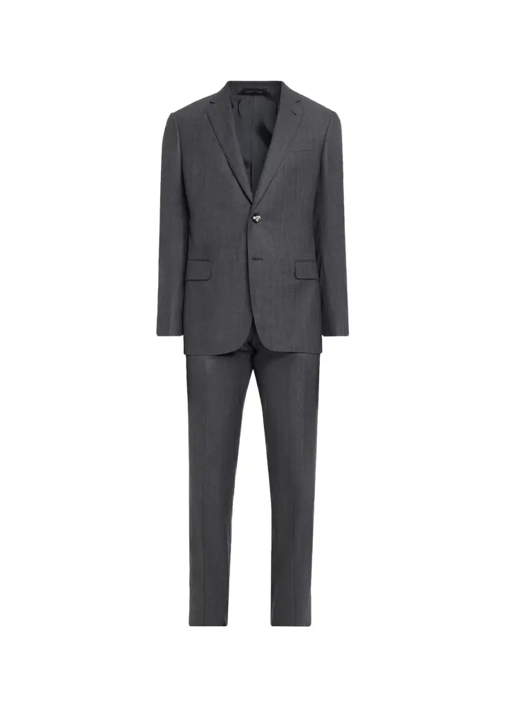 Giorgio Armani Men's Wool Herringbone Single-Breasted Suit