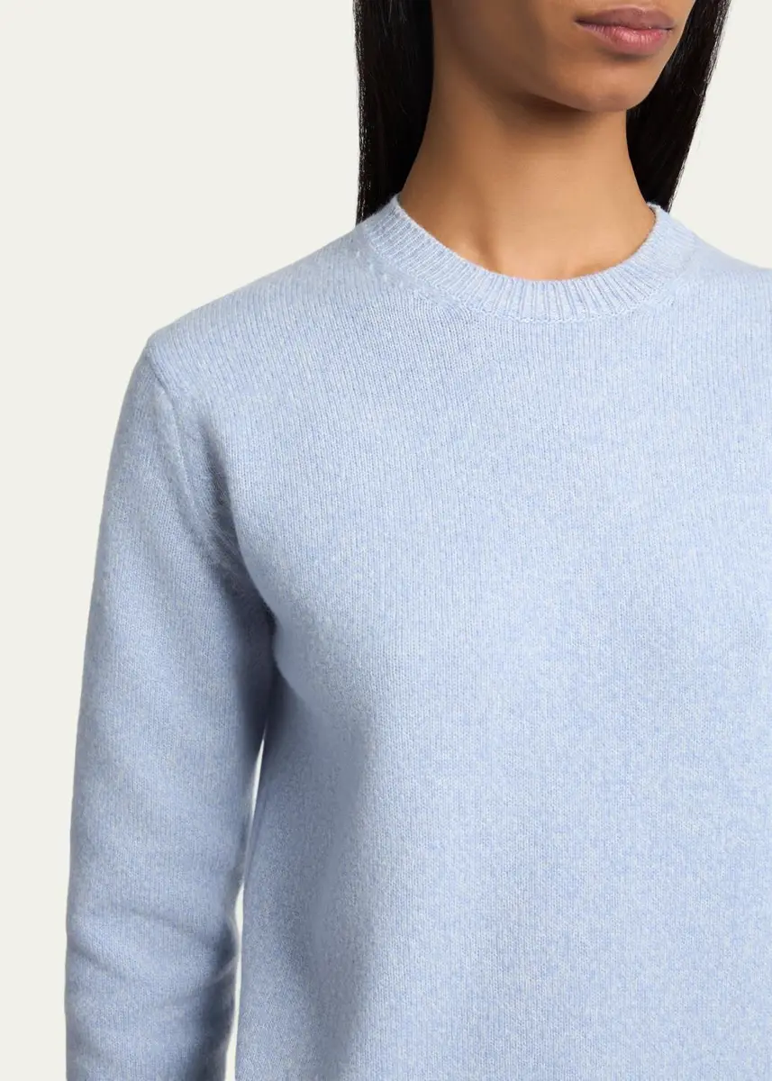 Jil Sander Wool-Cashmere Crewneck Sweater | Thumbnail 5 Jil Sander Wool-Cashmere Crewneck Sweater | Thumbnail 5