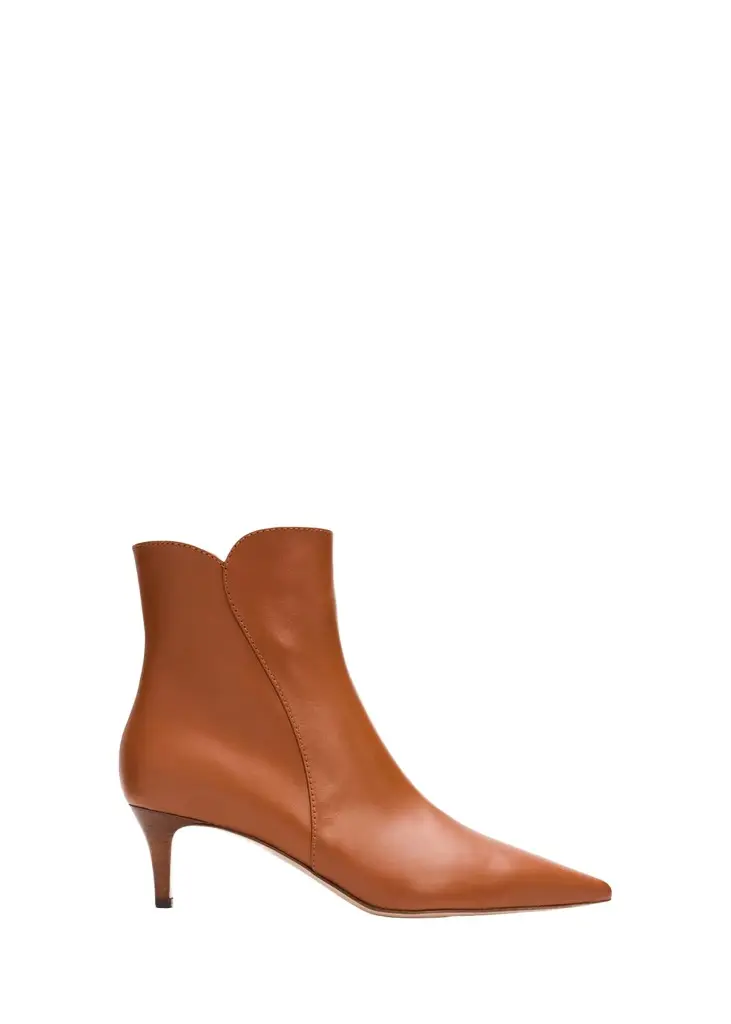 55mm Nappa Leather Ankle Boots