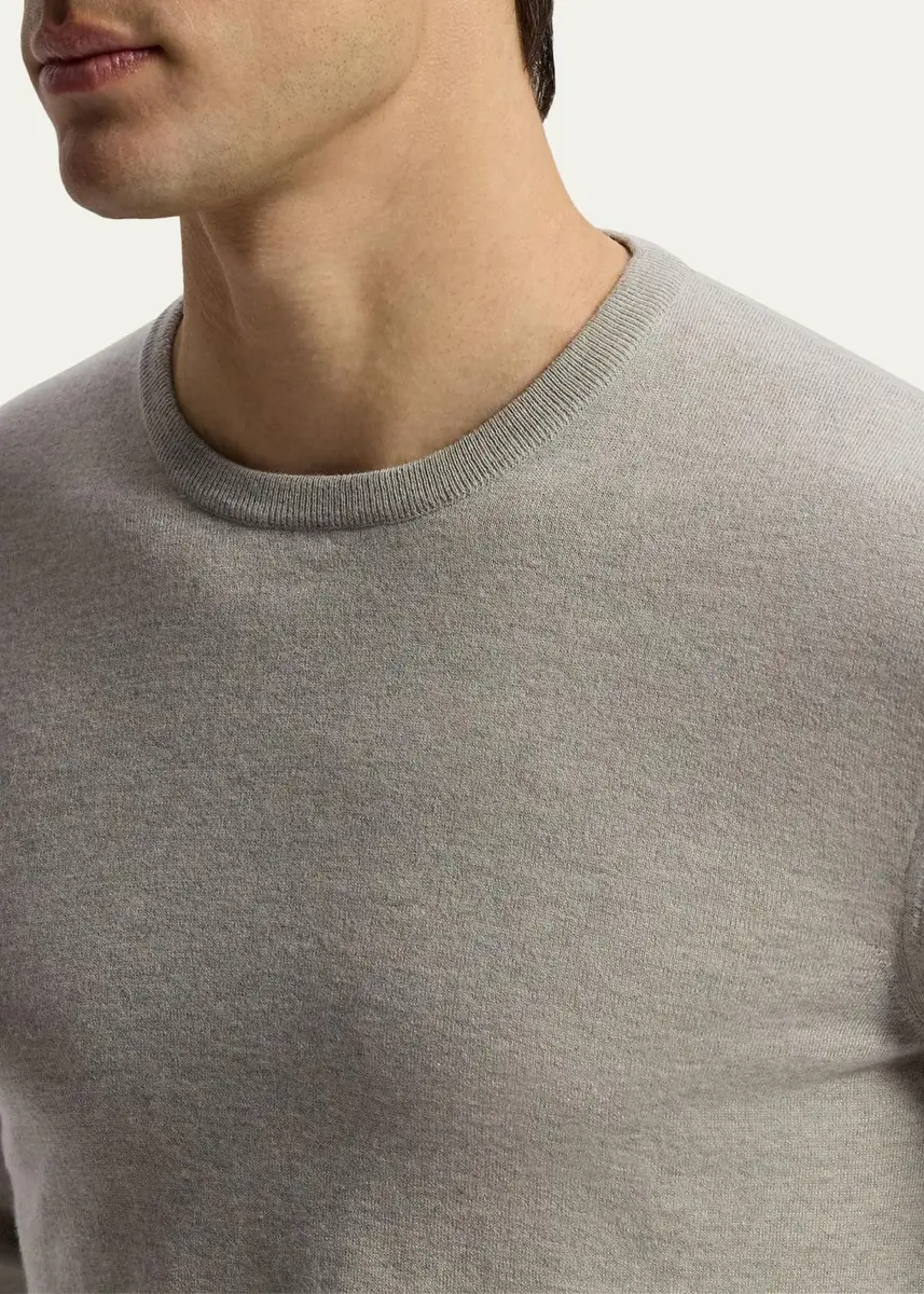 Ralph Lauren Purple Label Men's Cashmere Crewneck Sweater | Thumbnail 5 Ralph Lauren Purple Label Men's Cashmere Crewneck Sweater | Thumbnail 5