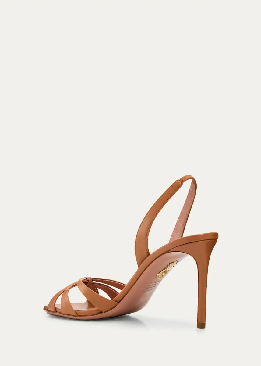 Aquazzura 85mm Tati Leather Sandals | Thumbnail 4 Aquazzura 85mm Tati Leather Sandals | Thumbnail 4