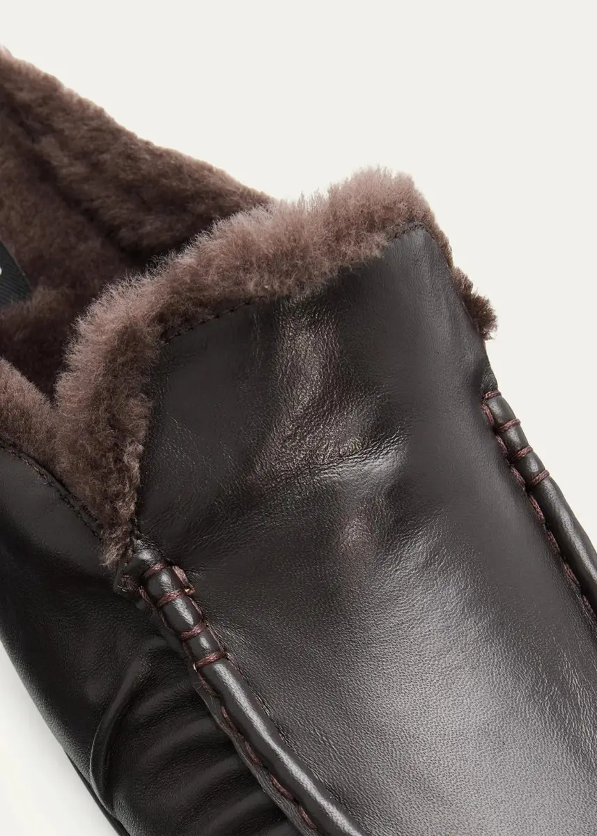 Vince Tevin Shearling Suede Mules | Thumbnail 3 Vince Tevin Shearling Suede Mules | Thumbnail 3