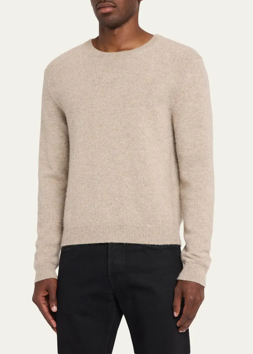 Massimo Alba Men's Cashmere Crewneck Sweater | Thumbnail 4
