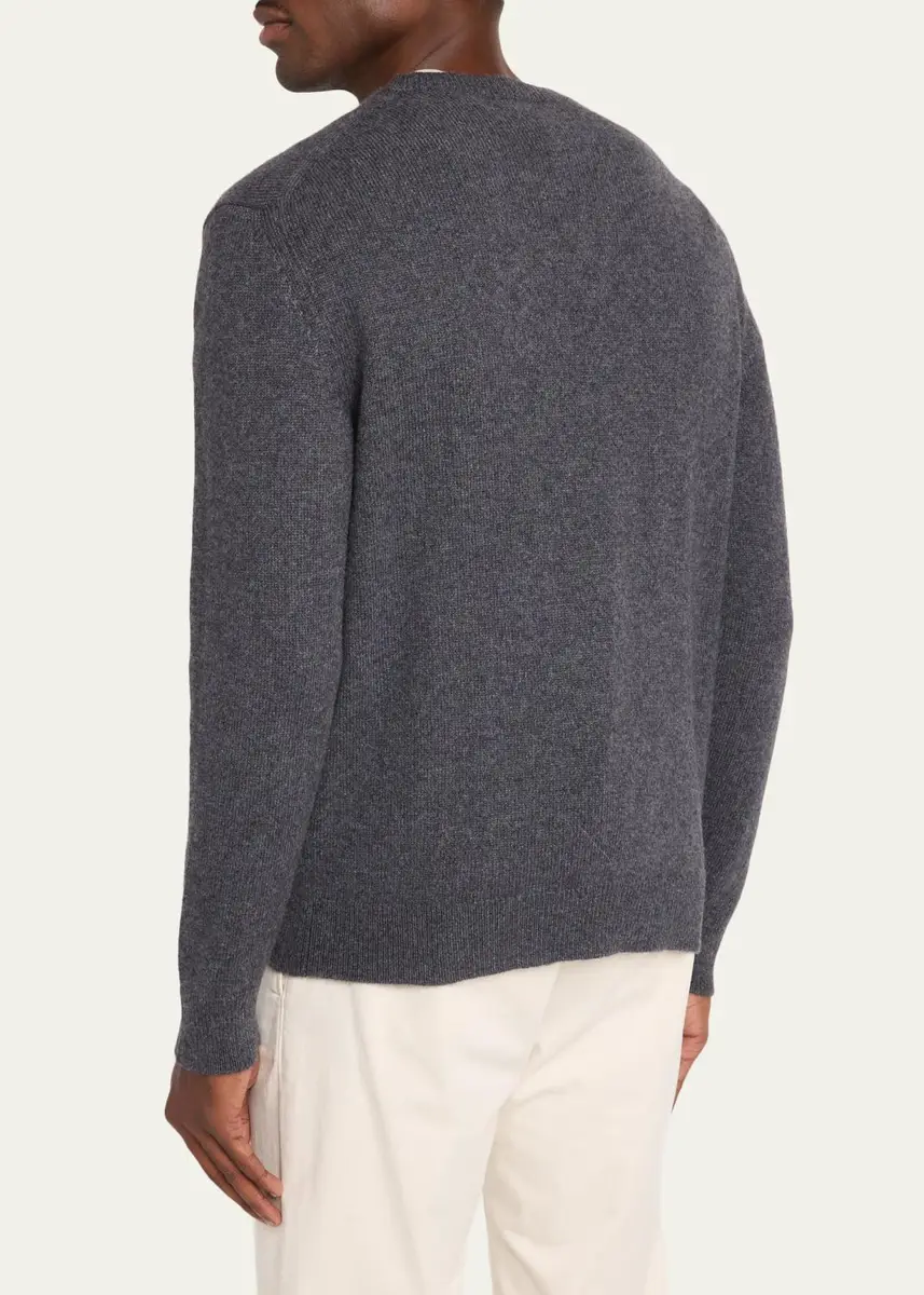 Massimo Alba Men's Cashmere Crewneck Sweater | Thumbnail 7
