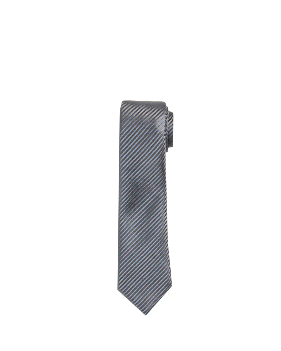 Giorgio Armani Men's Stripe Jacquard Silk Tie | Thumbnail 2 Giorgio Armani Men's Stripe Jacquard Silk Tie | Thumbnail 2