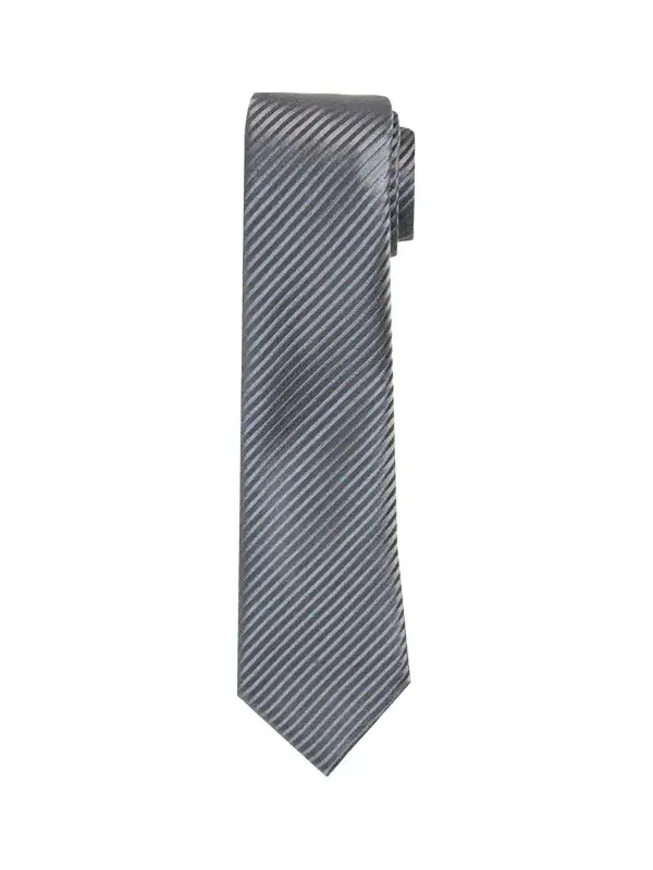 Men's Stripe Jacquard Silk Tie