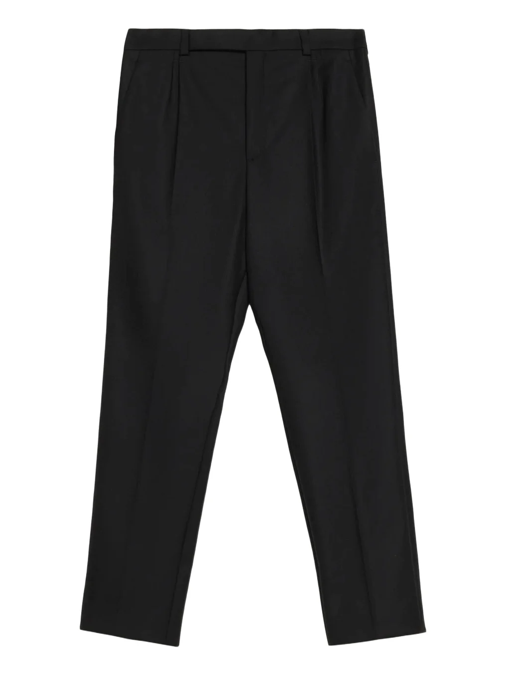 Saint Laurent Men's Pleated Wool Trousers