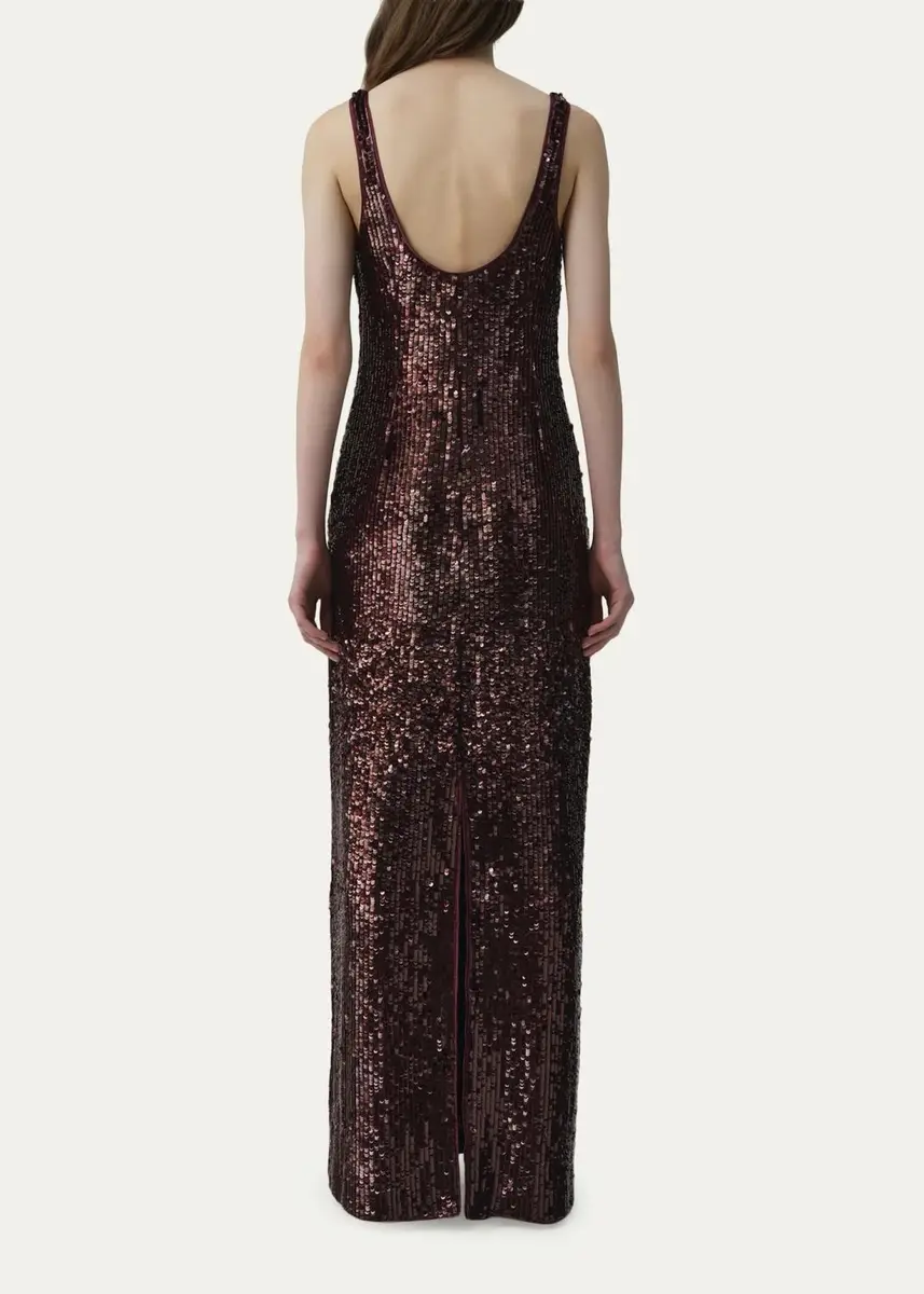 Simkhai Bex Sequined Tank Maxi Dress | Thumbnail 3