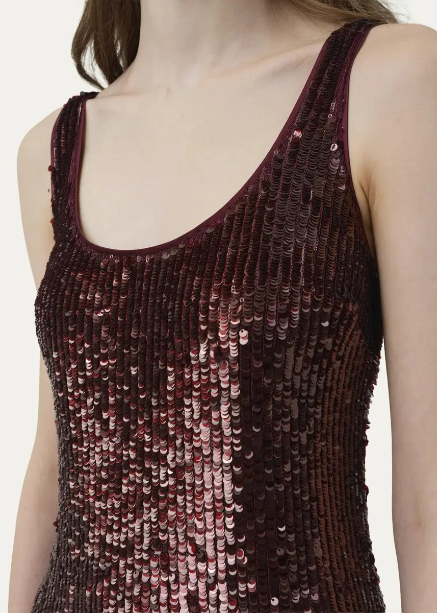Simkhai Bex Sequined Tank Maxi Dress | Thumbnail 5