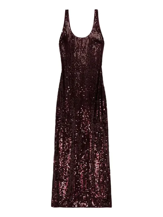 Bex Sequined Tank Maxi Dress