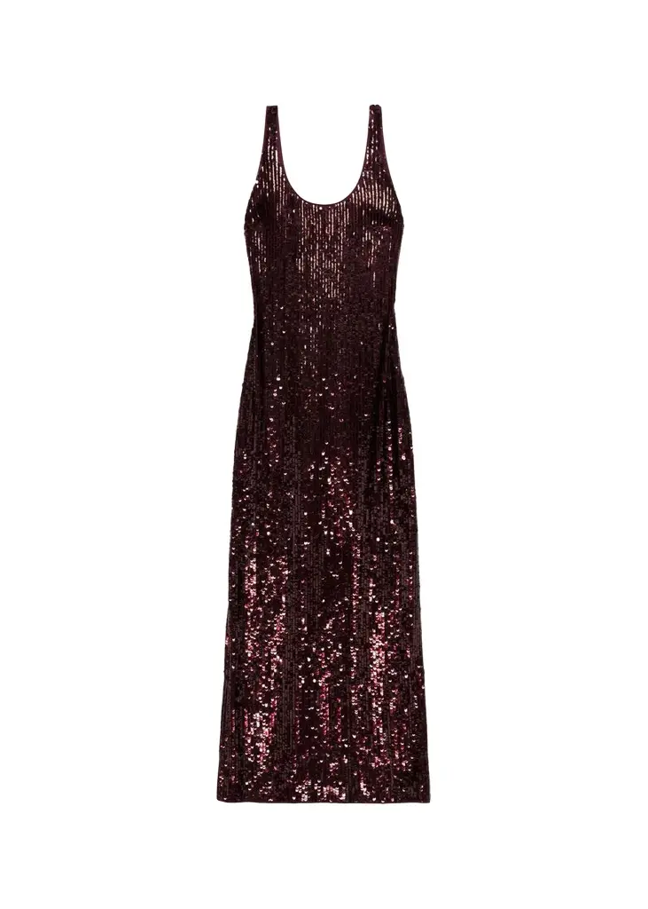 Simkhai Bex Sequined Tank Maxi Dress