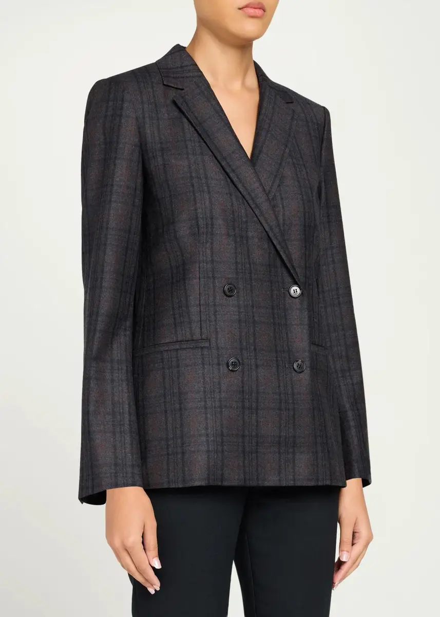 Theory Relaxed Double-Breasted Jacket | Thumbnail 4 Theory Relaxed Double-Breasted Jacket | Thumbnail 4