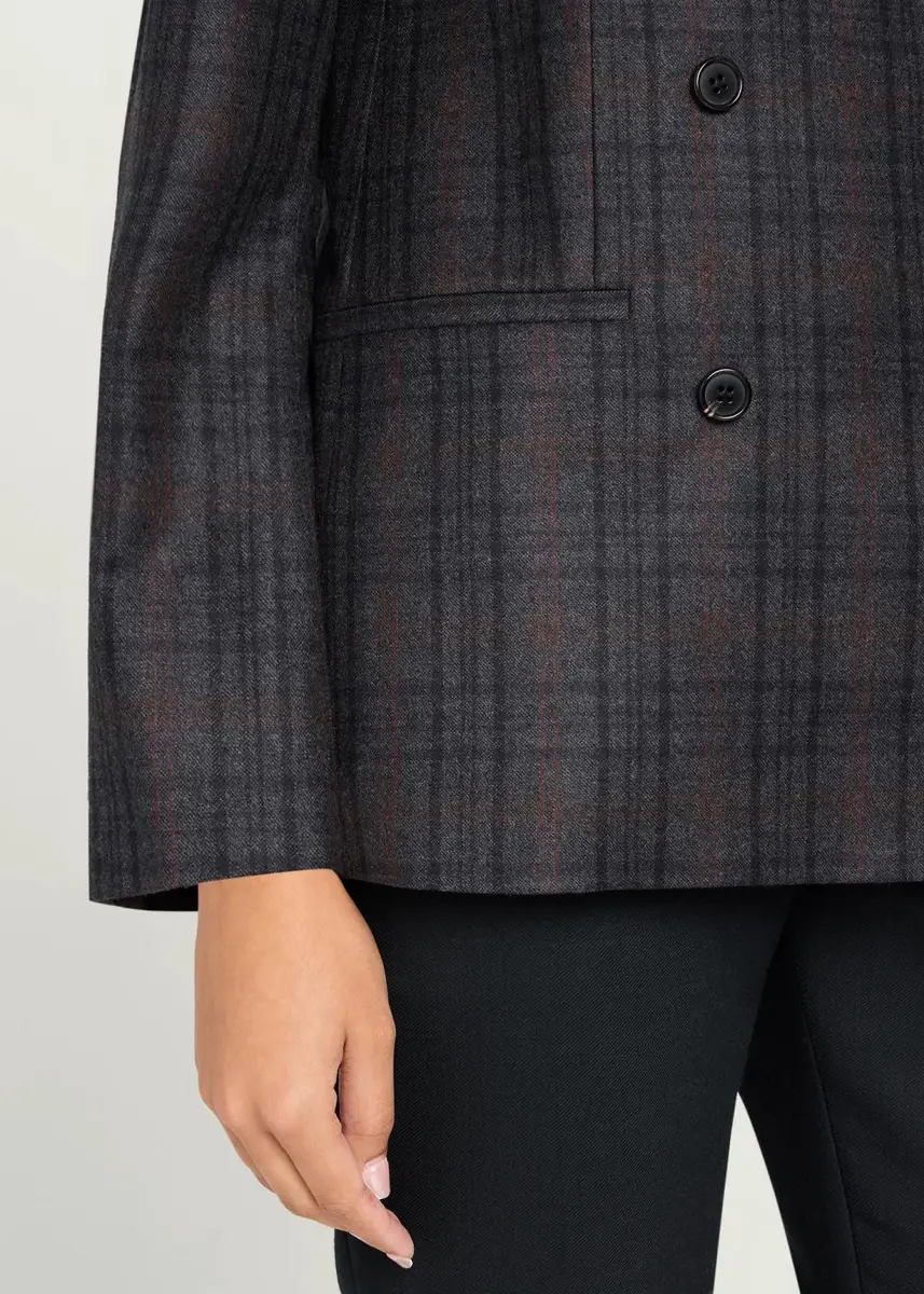 Theory Relaxed Double-Breasted Jacket | Thumbnail 5 Theory Relaxed Double-Breasted Jacket | Thumbnail 5
