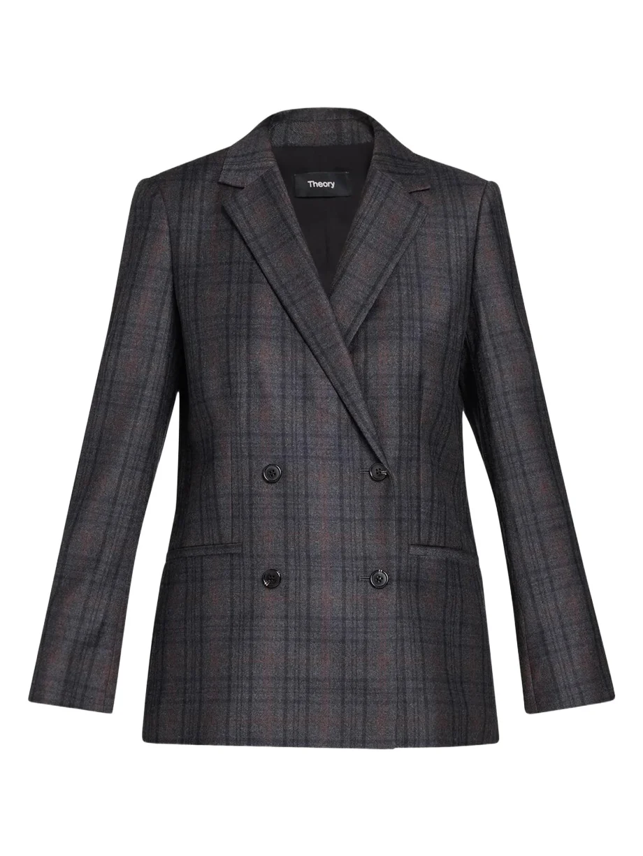 Relaxed Double-Breasted Jacket Relaxed Double-Breasted Jacket