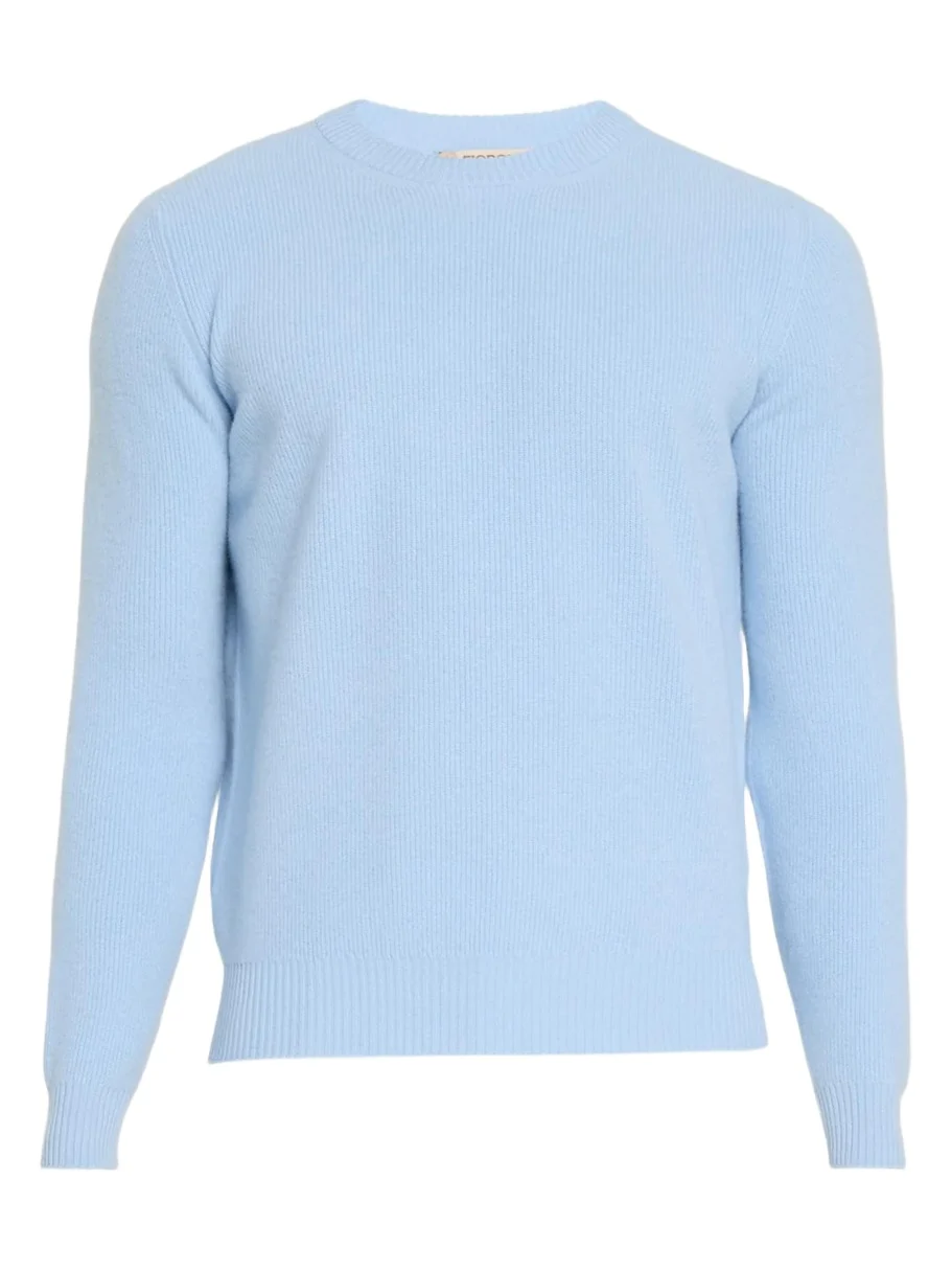 Fioroni Men's Cashmere Rib-Knit Sweater