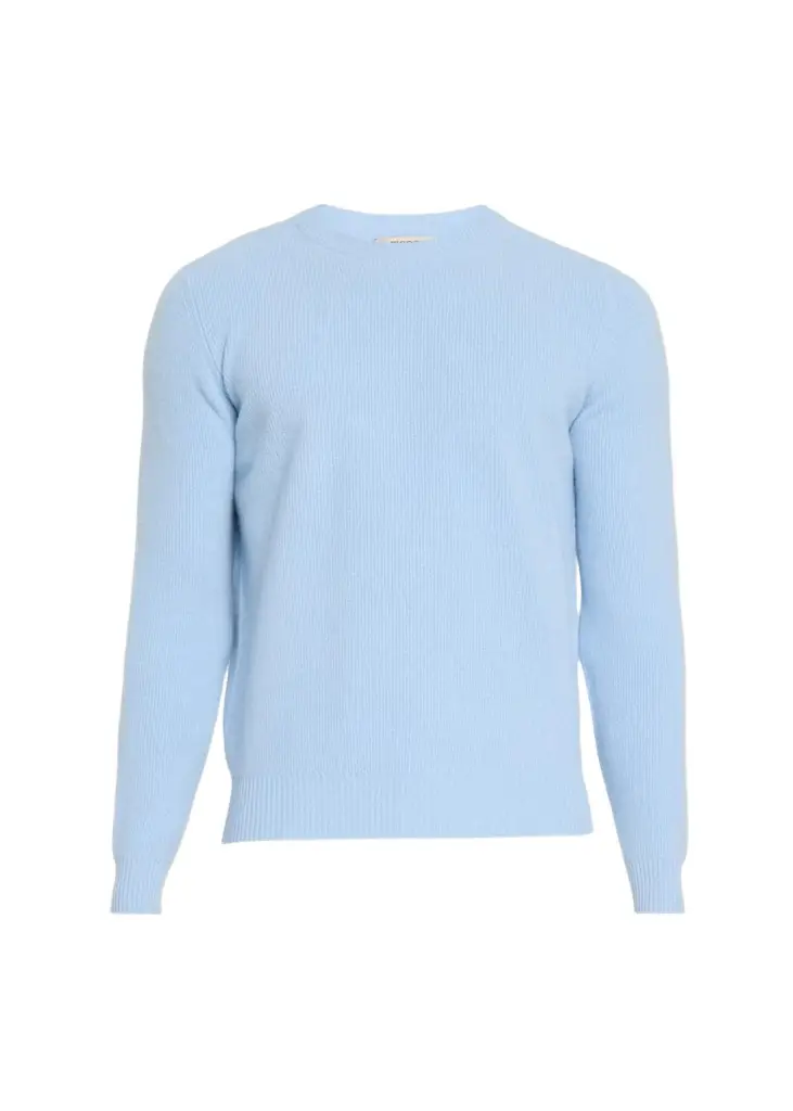 Fioroni Men's Cashmere Rib-Knit Sweater