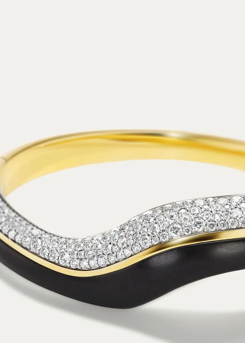 Emily P. Wheeler 18K Gold & 3.15 TCW Diamond Wave Bracelet | Thumbnail 2 Emily P. Wheeler 18K Gold & 3.15 TCW Diamond Wave Bracelet | Thumbnail 2