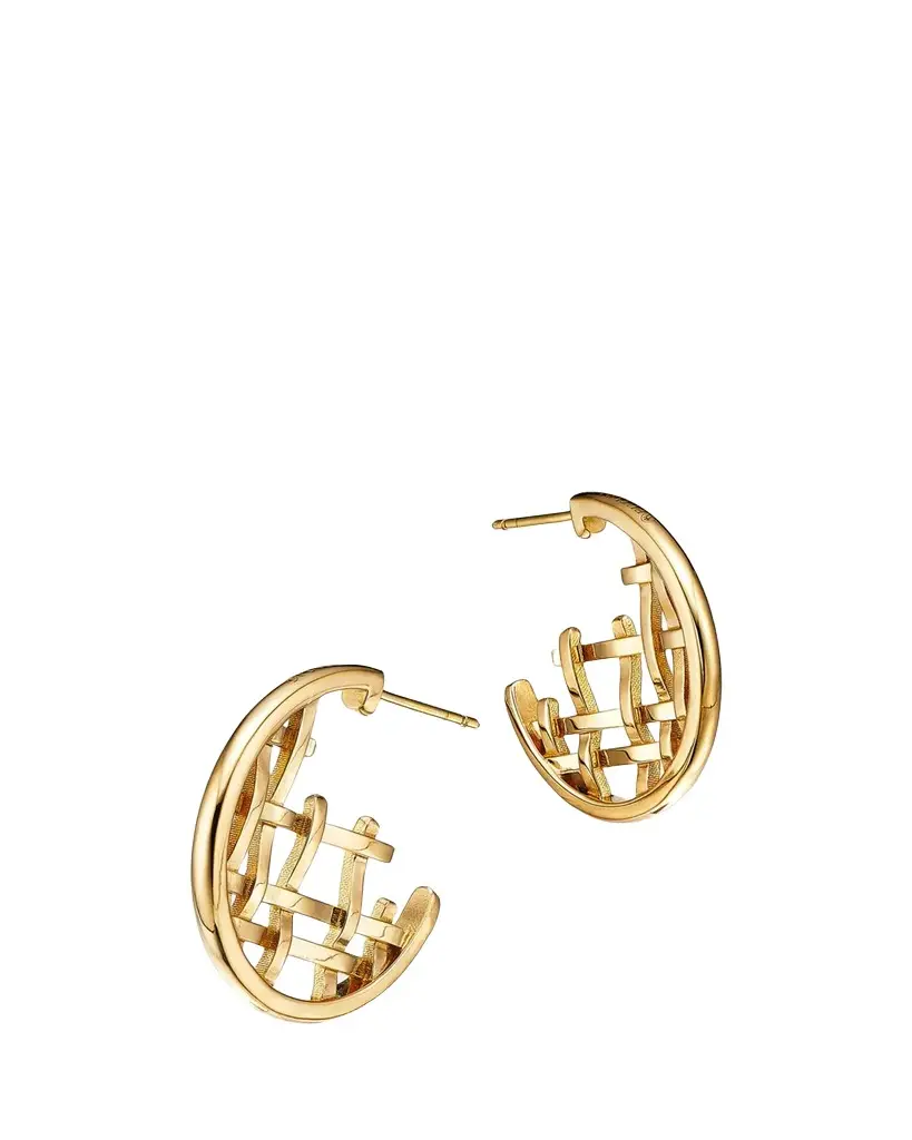 14K Yuna Hoop Earrings