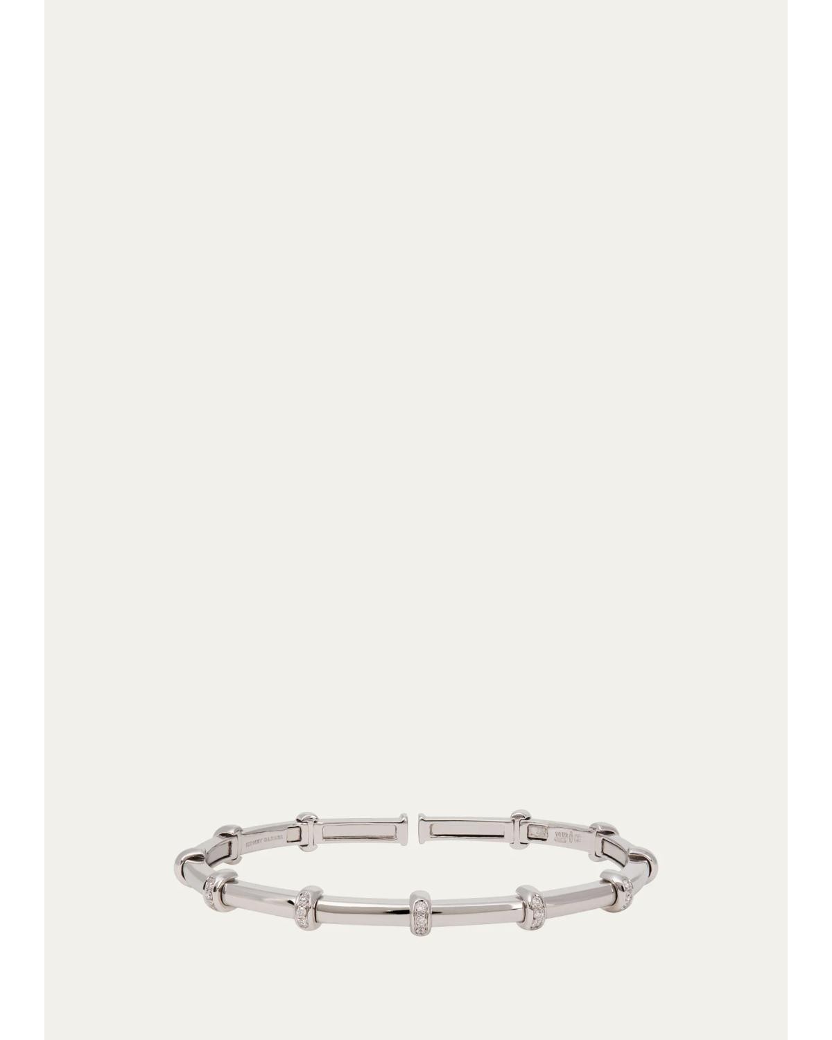 Carly 18K White Gold Bracelet with Diamonds Carly 18K White Gold Bracelet with Diamonds
