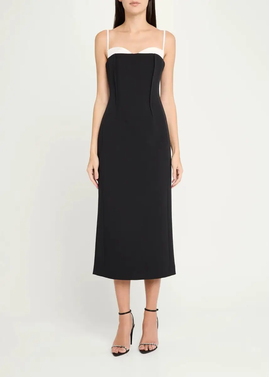 Simkhai Kristen Column Midi Dress | Thumbnail 2 Simkhai Kristen Column Midi Dress | Thumbnail 2
