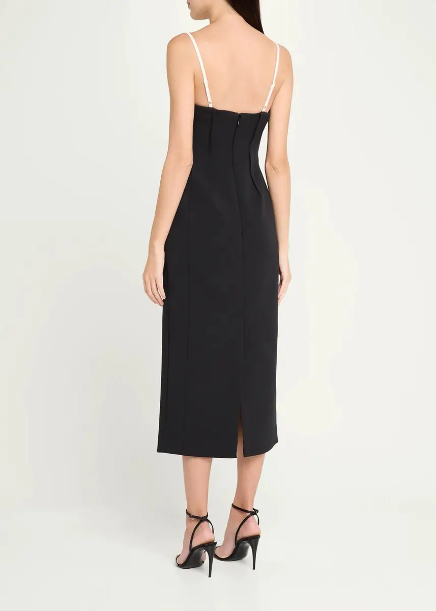 Simkhai Kristen Column Midi Dress | Thumbnail 3 Simkhai Kristen Column Midi Dress | Thumbnail 3