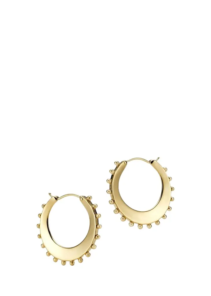 14K Power Hoop Earrings 14K Power Hoop Earrings