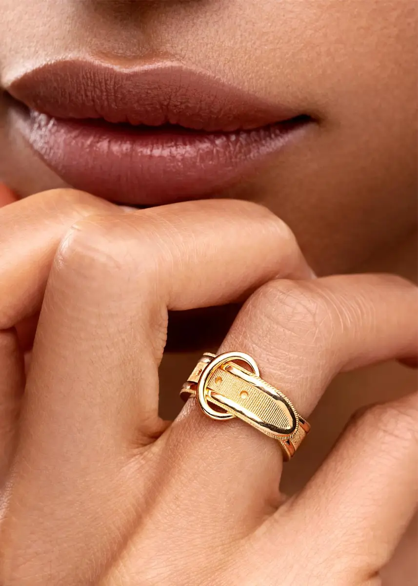 Futura Jewelry 14K Endure Belt Ring | Thumbnail 2