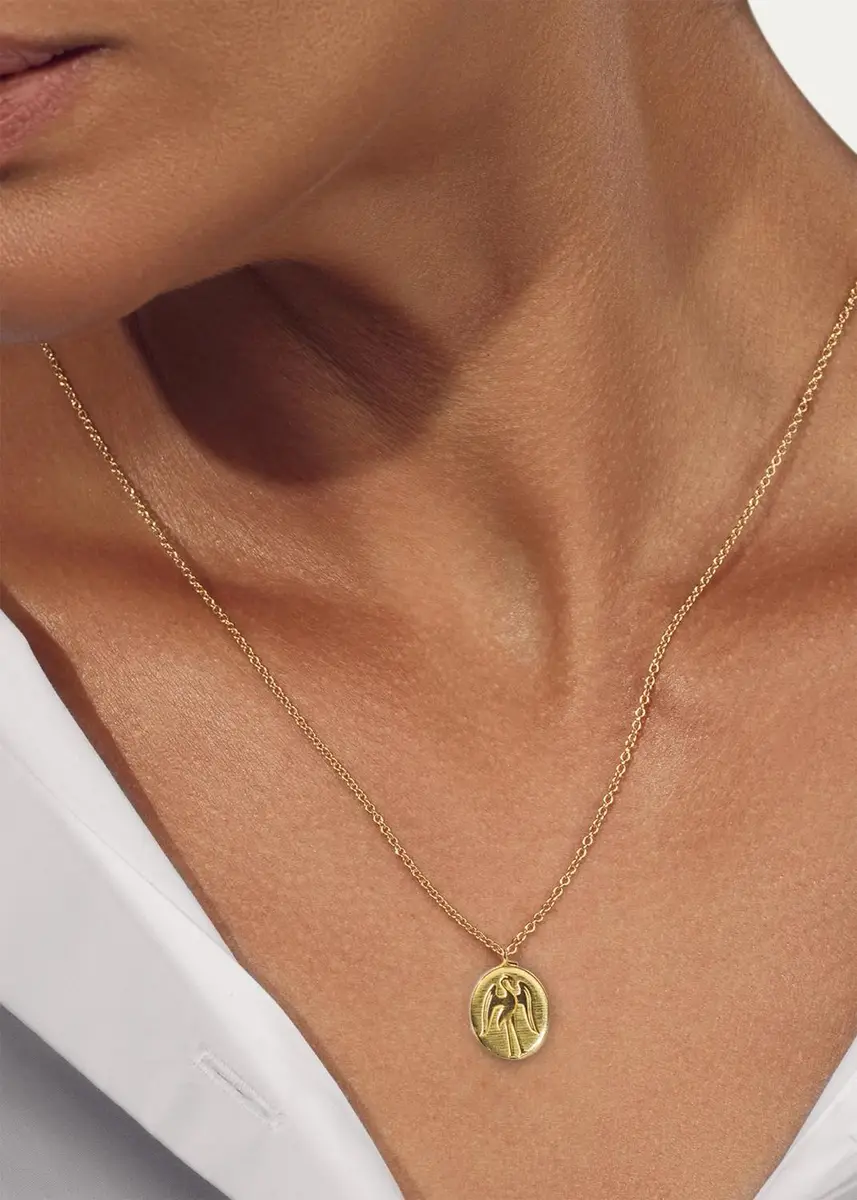 Futura Jewelry 14K Heron Of Hope Pendant Necklace | Thumbnail 2