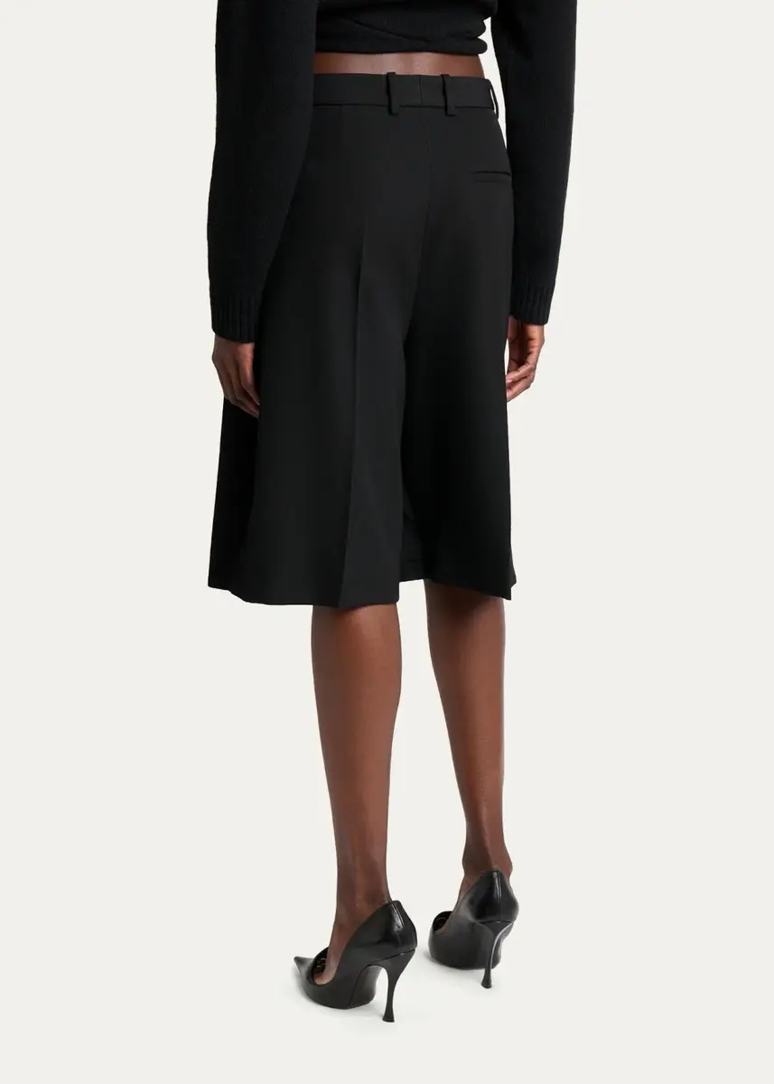 Balenciaga Folded Knee-Length Skort | Thumbnail 3 Balenciaga Folded Knee-Length Skort | Thumbnail 3