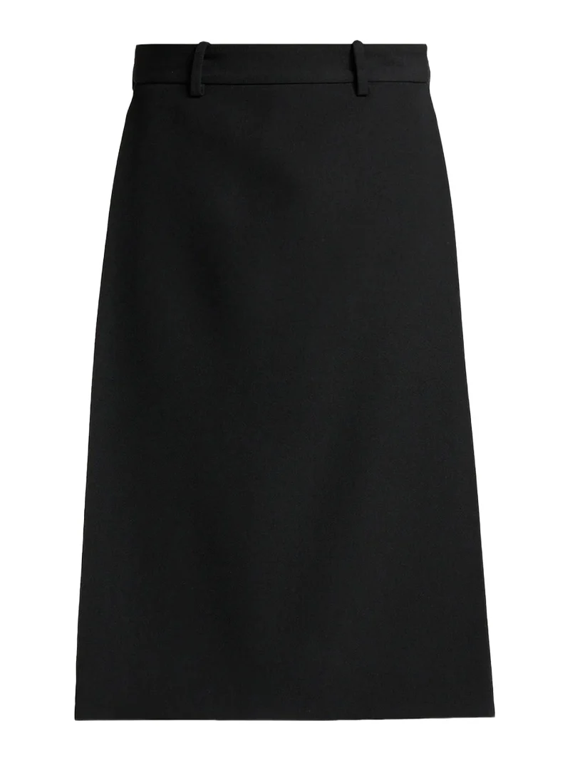 Balenciaga Folded Knee-Length Skort
