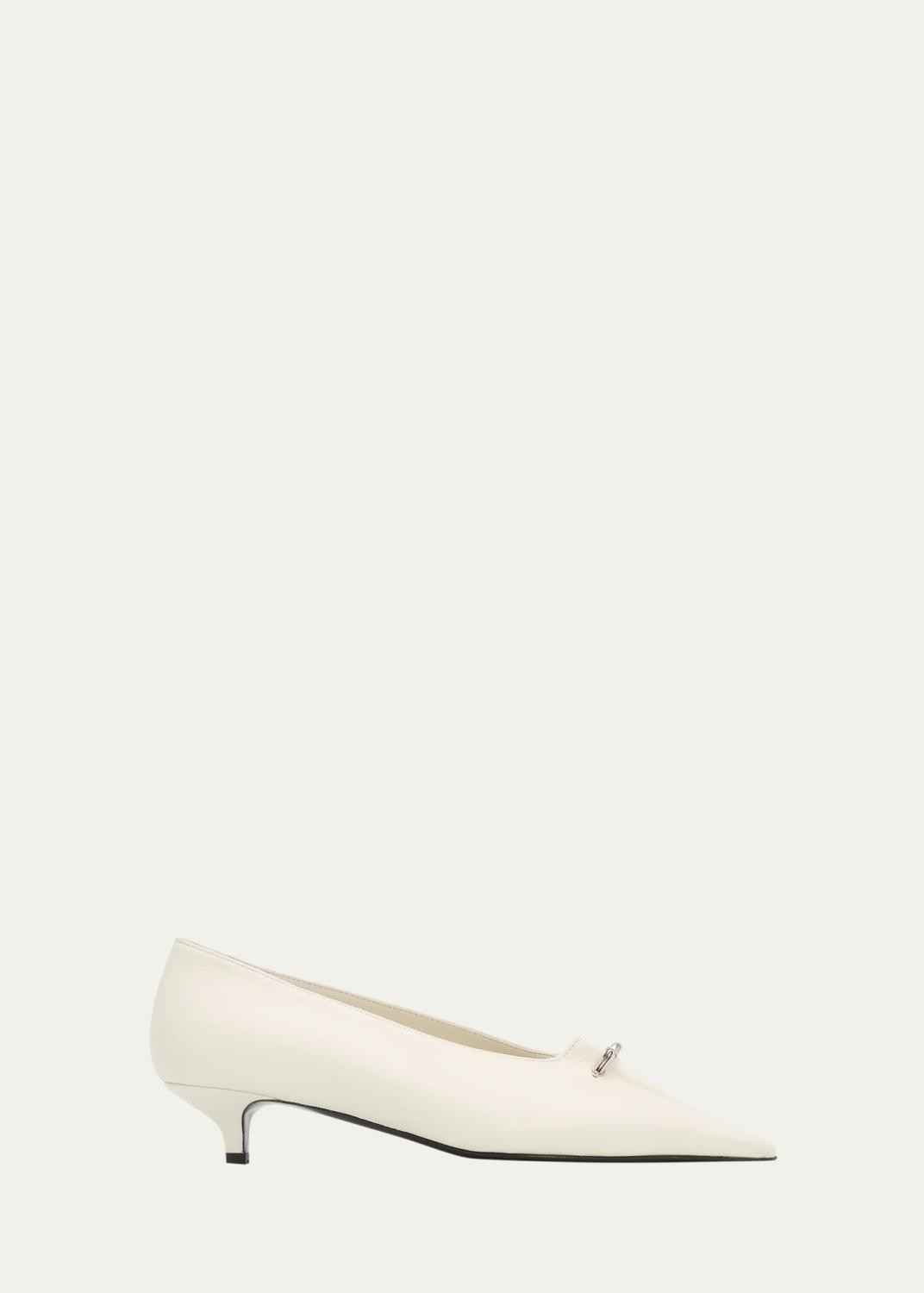 TOTEME 35mm Pierced Nappa Leather Pumps