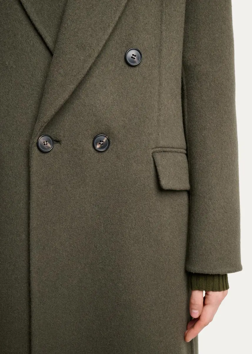 Victoria Beckham Catriona Wool-Blend Double-Breasted Coat | Thumbnail 5