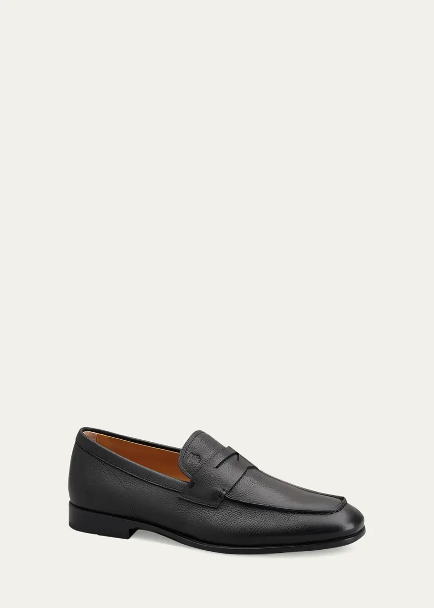 Tod's Men's Mocassino Gomma Leather Penny Loafers | Thumbnail 2 Tod's Men's Mocassino Gomma Leather Penny Loafers | Thumbnail 2