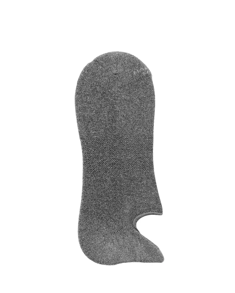 Marcoliani Men's Invisible Sneaker Pima Cotton No-Show Socks | Thumbnail 2