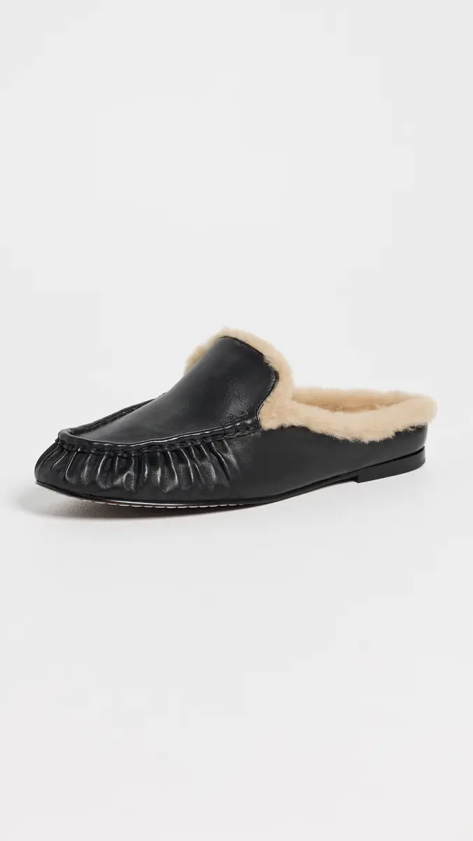 Vince Tevin Shearling Mules | Thumbnail 2