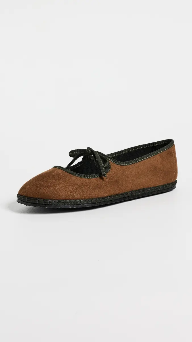 Vibi Venezia Brigitte Faux Suede Flats | Thumbnail 2