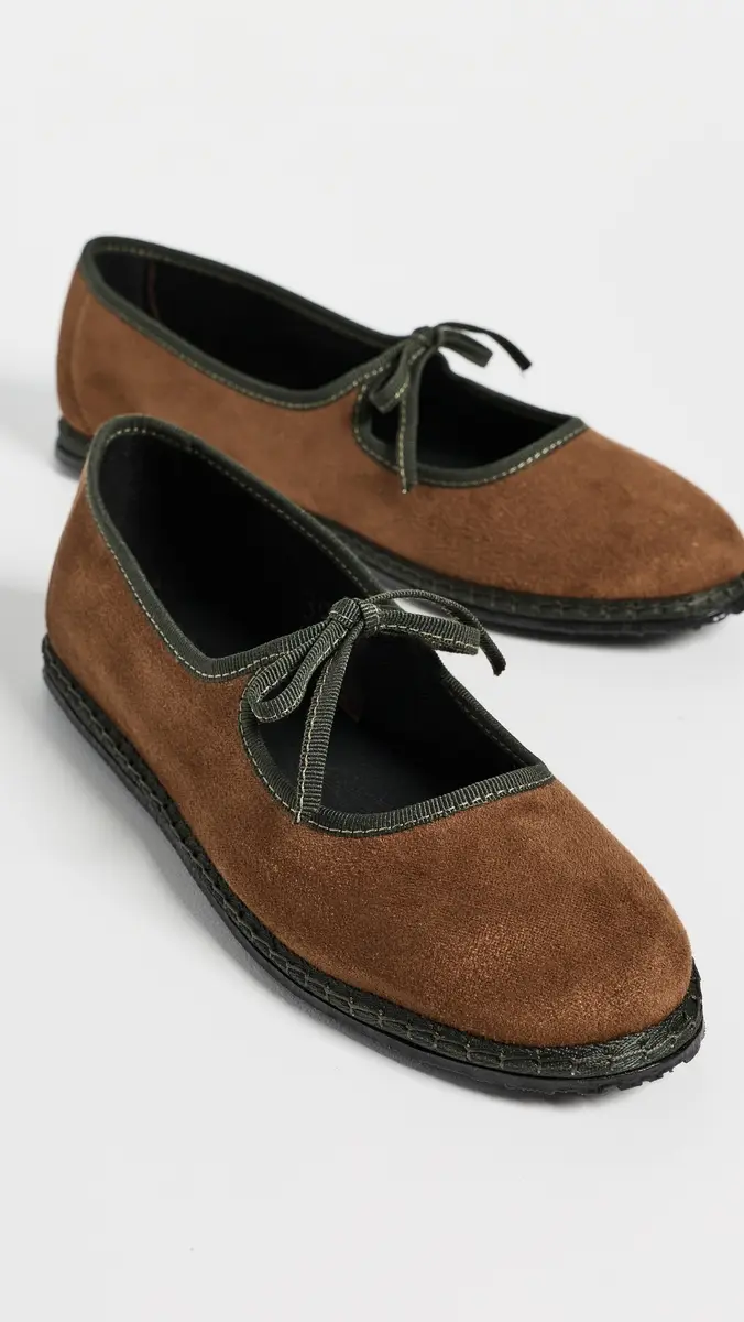 Vibi Venezia Brigitte Faux Suede Flats | Thumbnail 5